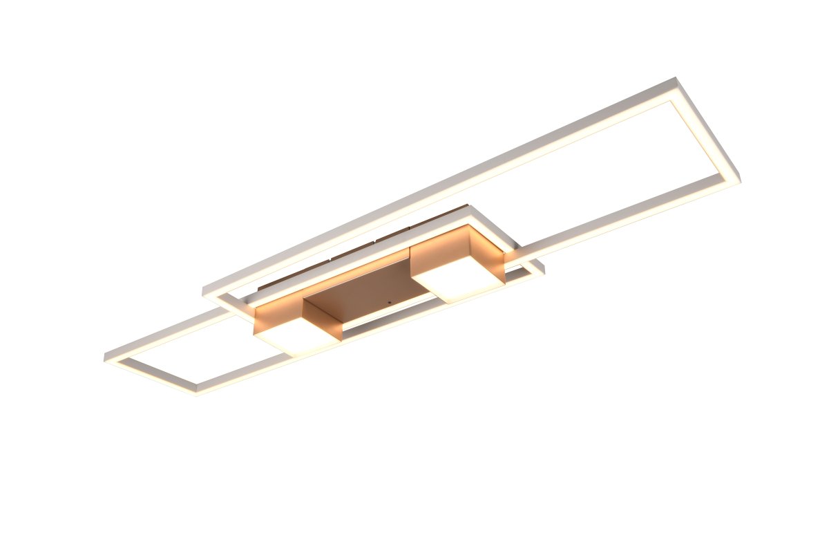Albany 100cm Kaffe plafond Fra Trio Lighting - Den indbyggede natlampe og hukommelsesfunktionen gør Albany til en praktisk og stilfuld tilføjelse til dit hjem.