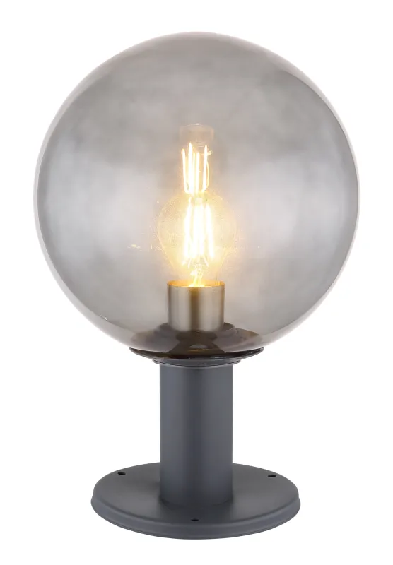 Hedwig 50cm Antracit Fra Globo Lighting - Kombiner med flere lamper i Hedwig-serien for ensartet og moderne udend&oslash;rsbelysning.