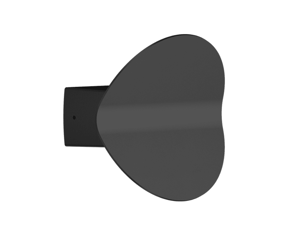 Chip Flex 15cm Sort væglampe Fra Westal - Ved installation kan du vælge mellem tre forskellige farvetemperaturer: 3000K, 4000K eller 5700K.