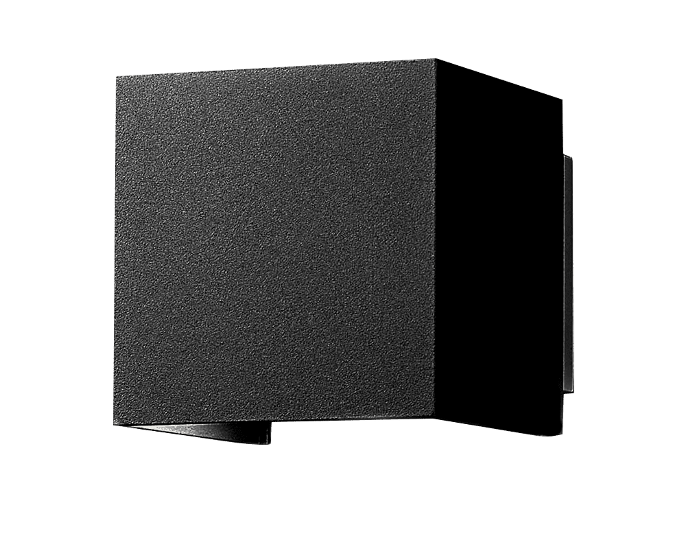Illusion Box Sort udendørslampe Fra Westal - Velegnet til både indendørs og udendørs brug (IP54-klassificeret) og passer perfekt i både private og offentlige miljøer.