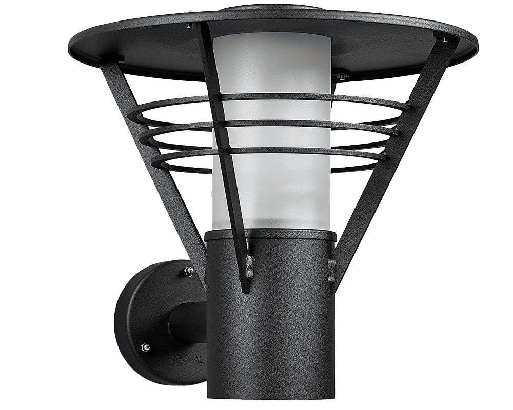 Domsand Sort udendørslampe Fra Westal - Armaturet har to&aring; ind- og udgange med hurtig tilslutningsterminal for nem installation og kan dæmpes, når den er tilsluttet en ekstern lysdæmper.