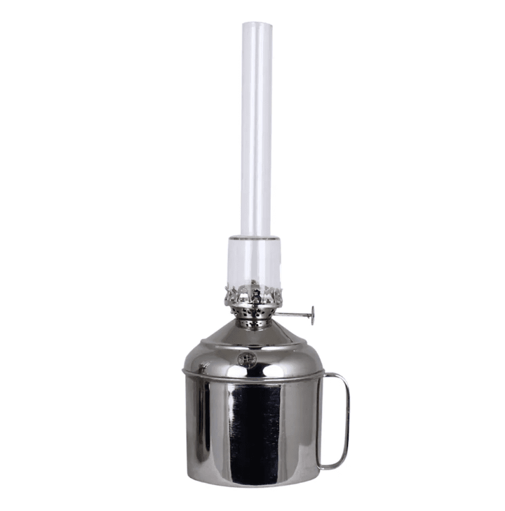 Kerosene lamp linné big Sølv Fra Strömshaga - Passer med v&aelig;ge artikelnummer 116210 og br&aelig;ndere med artikelnummer 121810G.