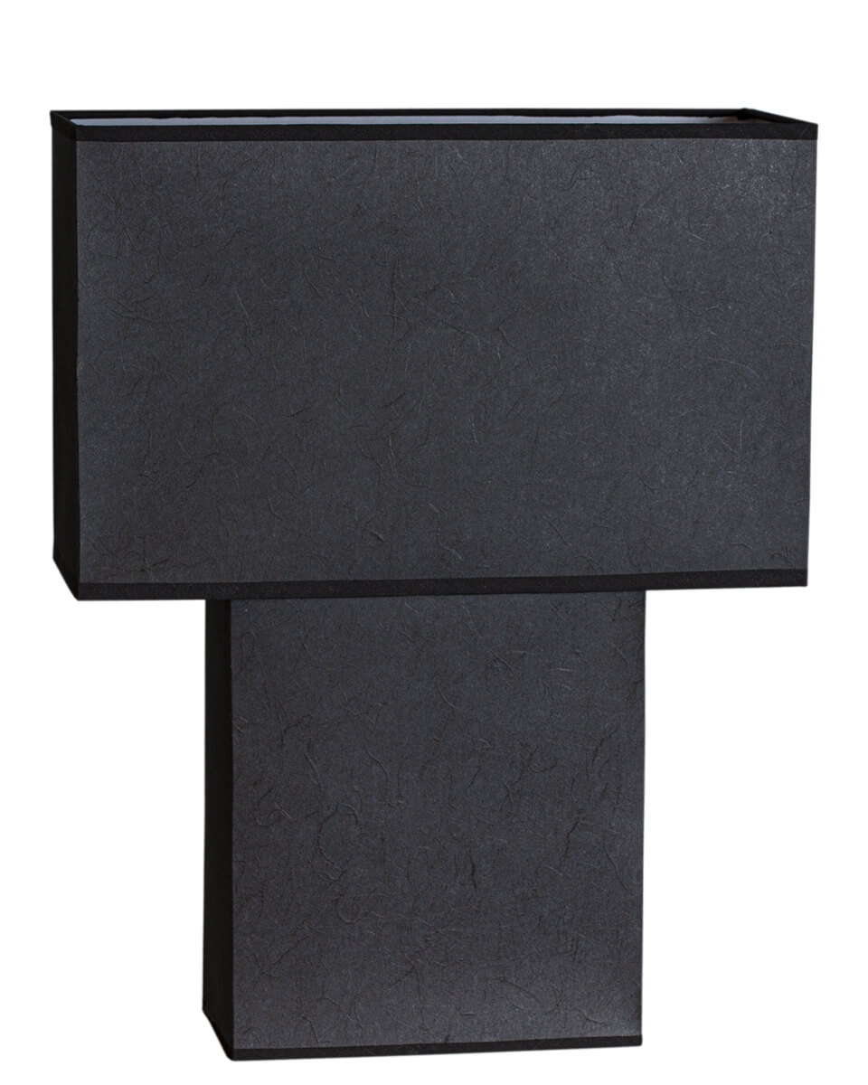 iSquare 50cm Sort bordlampe Fra By Rydéns - Lad iSquare blive en tilf&oslash;jelse til din boligindretning, perfekt til at skabe en harmonisk atmosf&aelig;re med et strejf af japansk elegance.
