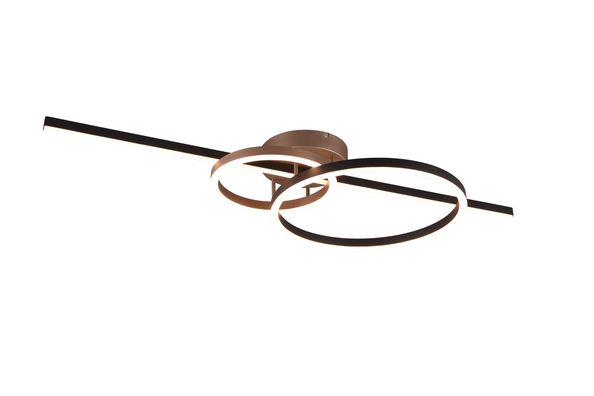 Montilla 100cm Brun plafond Fra Trio Lighting - 