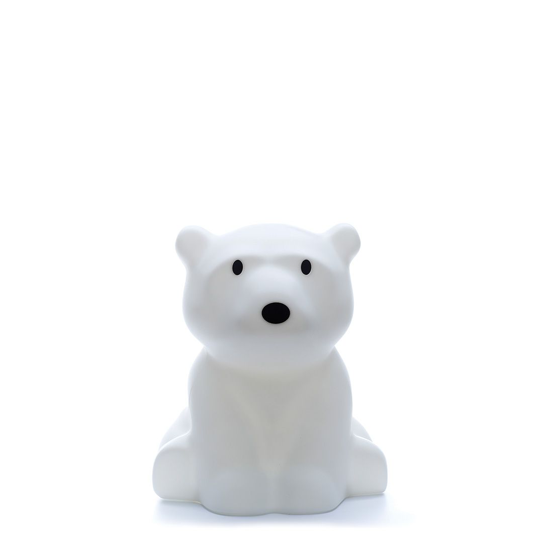 Nanuk Star Light Hvid børnelampe Fra Mr Maria - Nanuk, kendt og elsket for sine historier og sit stilrene udtryk, bliver en unik og beroligende detalje i rummet.