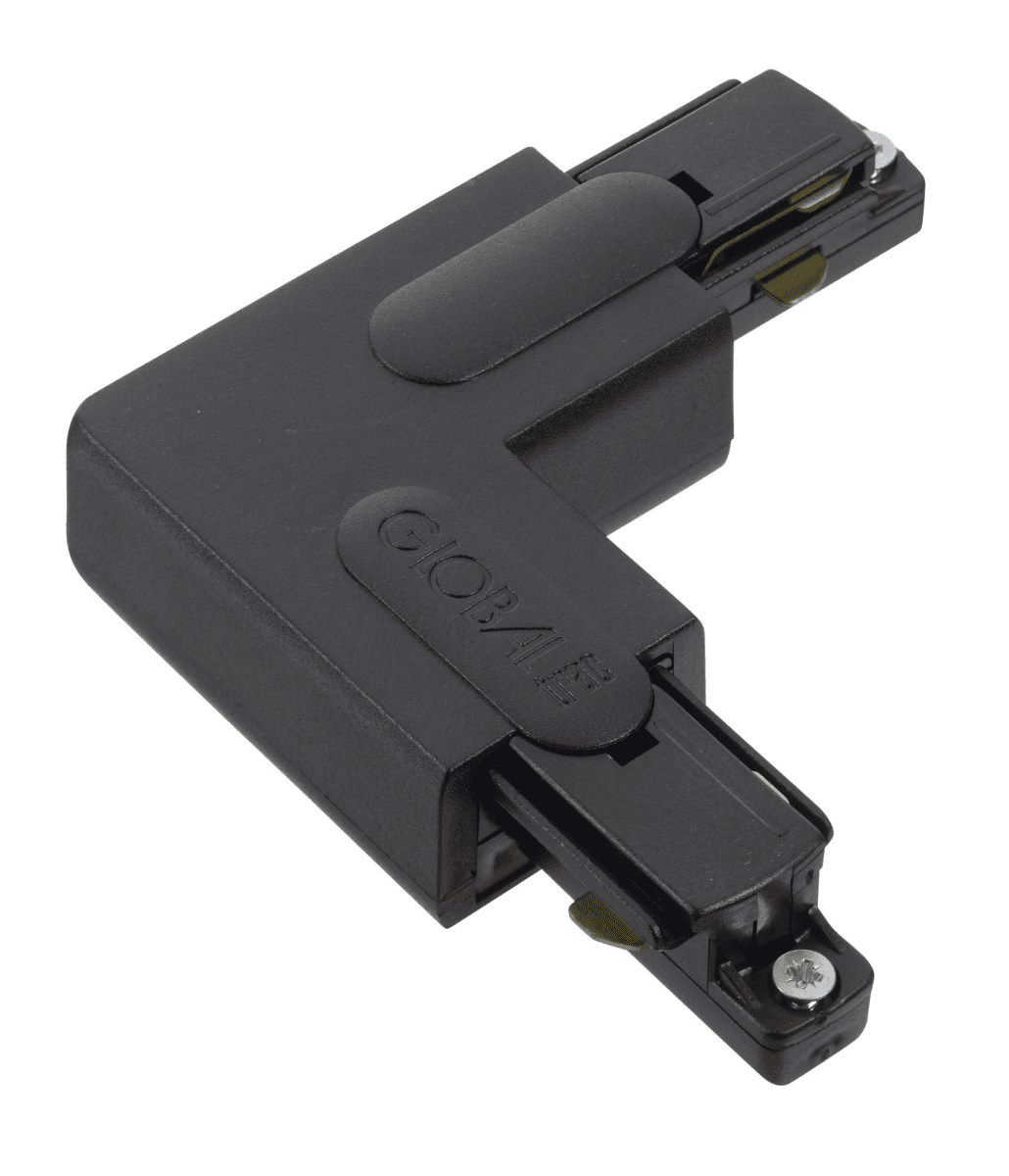 L-Kobling (indv.jord) Sort Fra Belid - Med det globale 1-fasede system kan du skr&aelig;ddersy din belysning til dine behov og pr&aelig;ferencer.