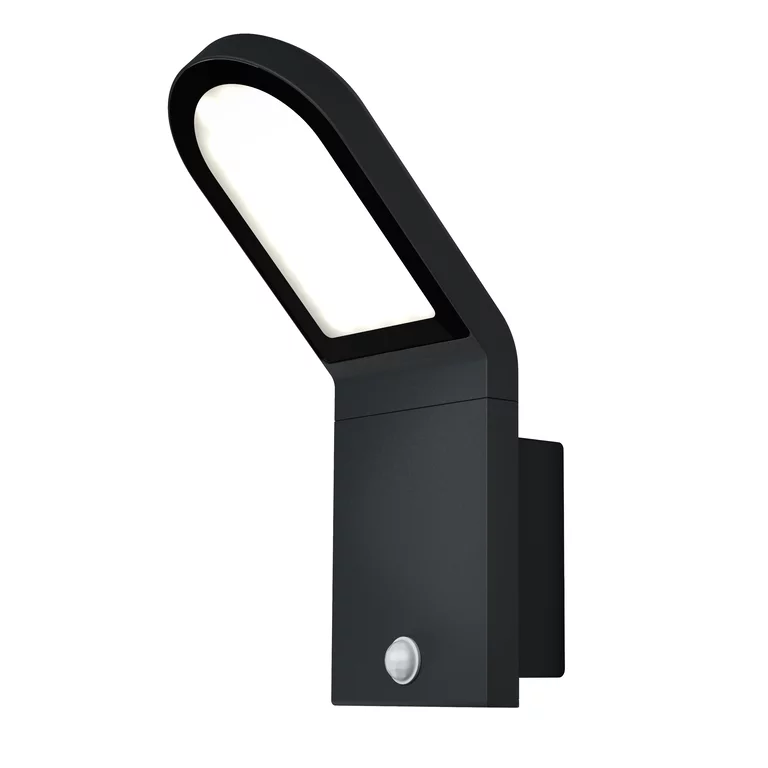 Wall Sensor Mørkegrå udendørslampe Fra Osram - Med sin stilrena design och effektiva funktionalitet &auml;r Wall Sensor det perfekta valet f&ouml;r att b&aring;de belysa och s&auml;kerst&auml;lla ditt utomhusomr&aring;de.