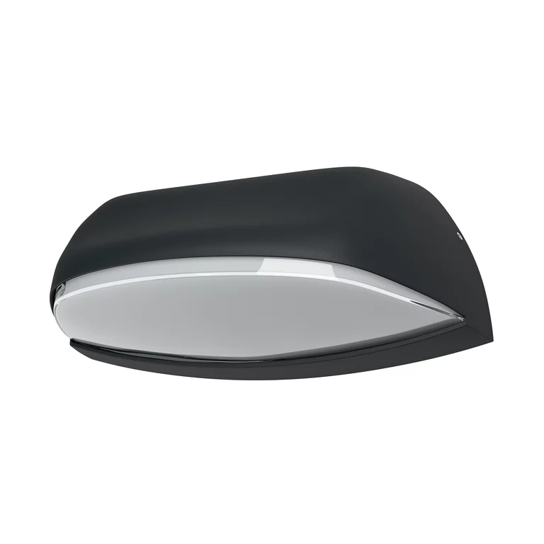 Wide Mørkegrå udendørslampe Fra Ledvance - Tillverkad av pressgjuten aluminium och med IP44-klassning, &auml;r denna lampa b&aring;de h&aring;llbar och skyddad mot v&auml;der och vind, vilket g&ouml;r den idealisk f&ouml;r utomhusbruk.