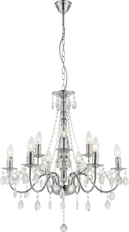 William Ø65 Chrom krystal Fra Globo Lighting - 