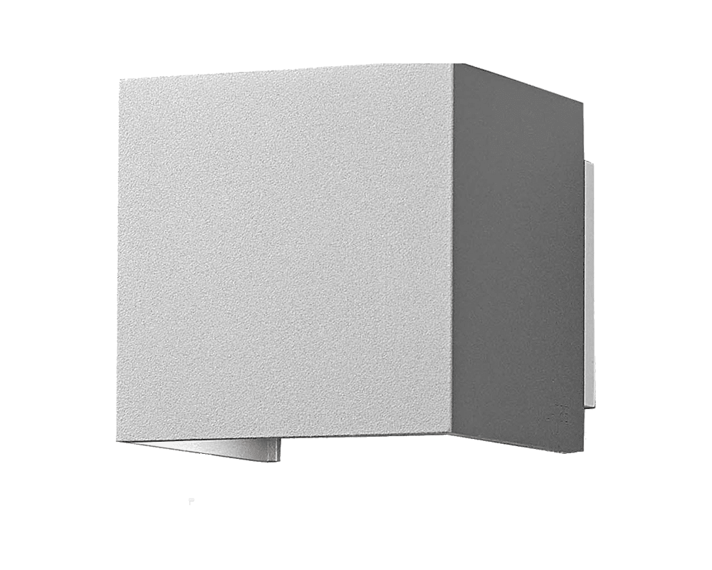 Illusion Box Grå udendørslampe Fra Westal - Velegnet til både indendørs og udendørs brug (IP54-klassificeret) og passer perfekt i både private og offentlige miljøer.