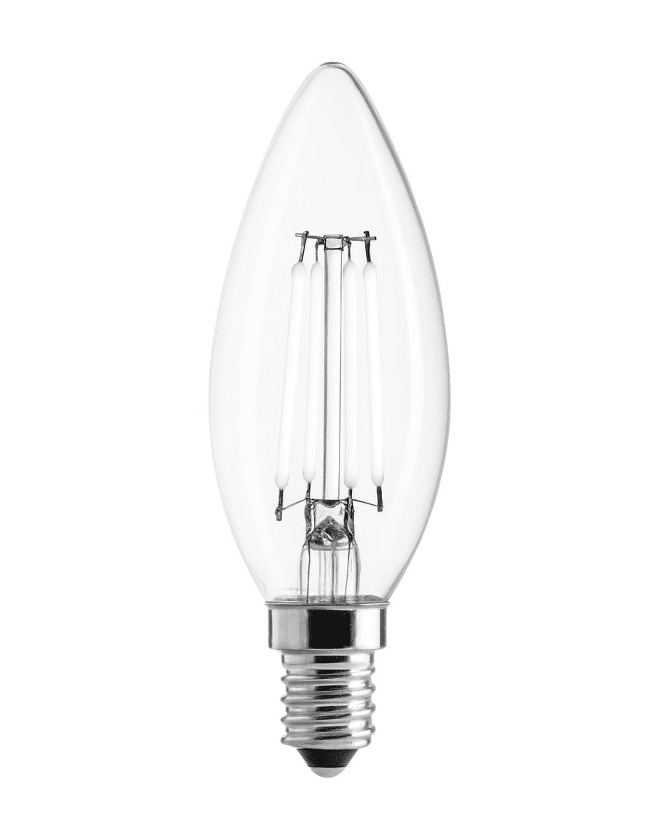 LED E14 Kronelyspære 0,8W 2700K Dæmpbar Fra Unison - 