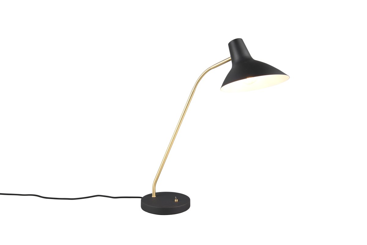 Traveller 54cm Sort skrivebordslampe Fra Trio Lighting - 