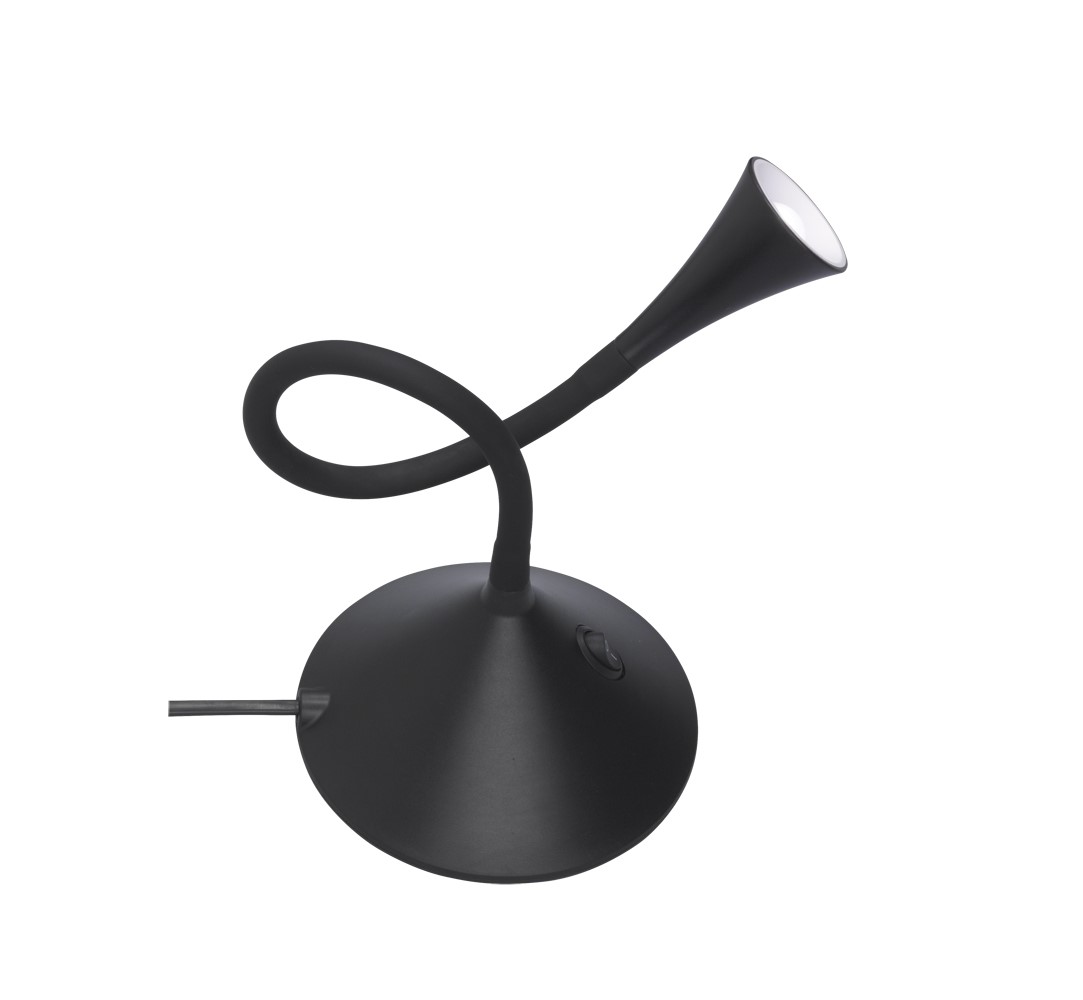 Viper 30cm Sort skrivebordslampe Fra Trio Lighting - 