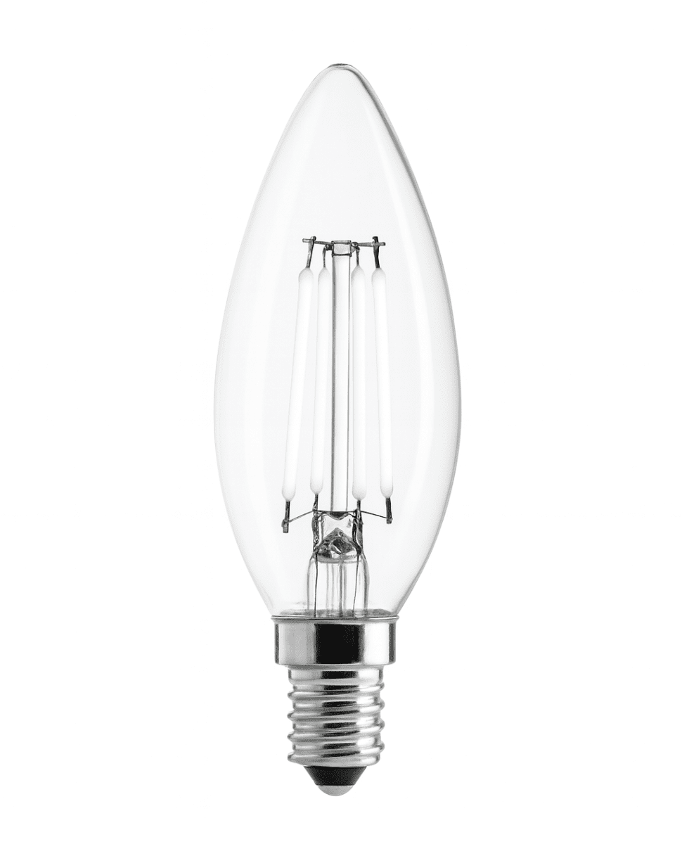 LED E14 Kronelyspære 2W 2700K Dæmpbar Fra Unison - 