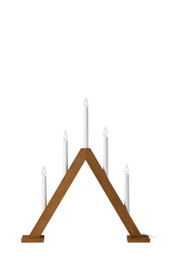 Ariele 5L Brun plet Fra Markslöjd - Det klassiske design skaber en varm og stemningsfuld stemning i hjemmet og passer lige s&aring; fint i vinduet som p&aring; et sidebord.