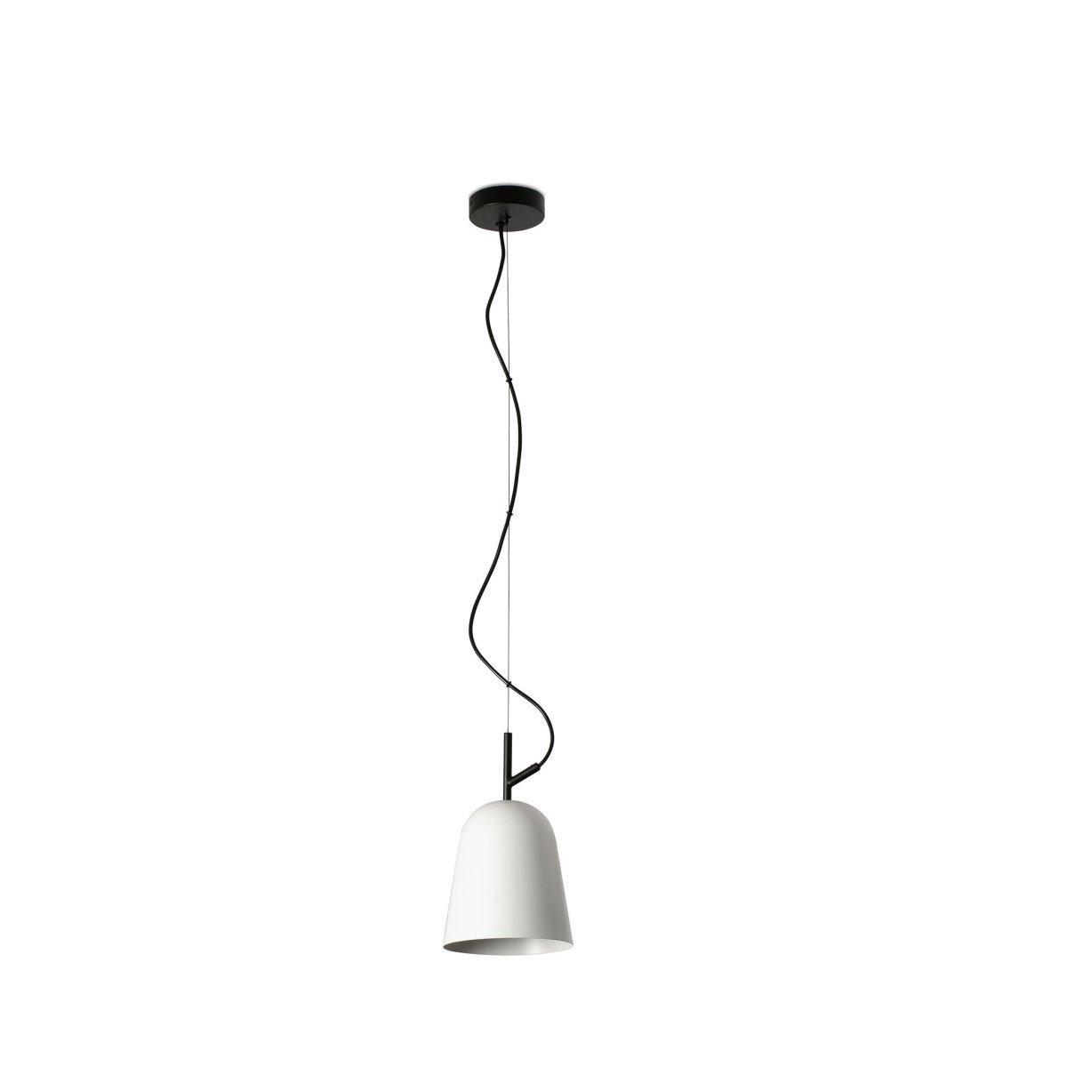 Zoom billede af Studio Ø16 Hvid loftslampe Fra Faro Barcelona - Studio passer b&aring;de i det moderne hjem og i designbevidste kontorer - perfekt n&aring;r du vil kombinere funktion med &aelig;stetik.