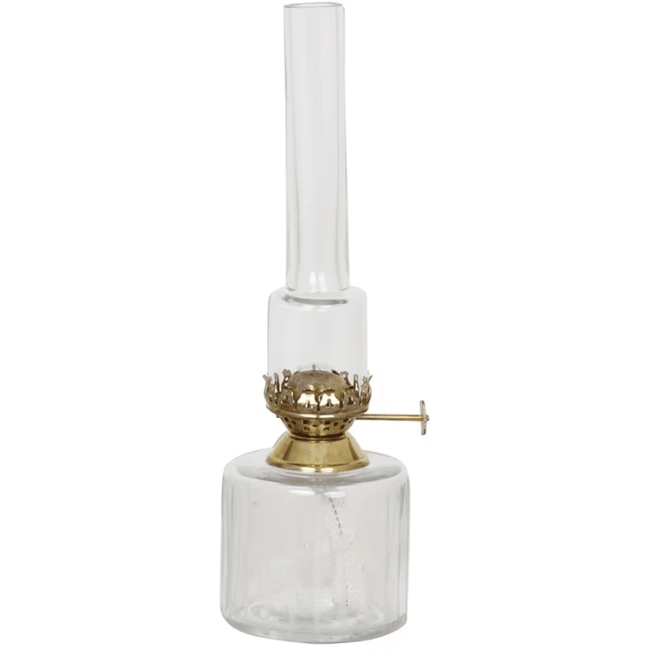 Kerosene Lamp Straight small Gennemsigtig Fra Strömshaga - Passer med v&aelig;ge artikelnummer 116210 og br&aelig;ndere med artikelnummer 121800G.
