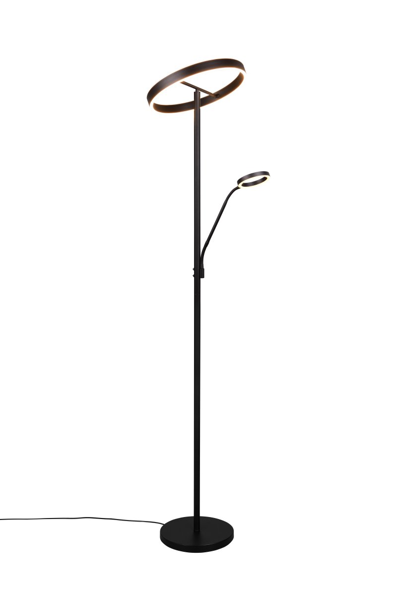 Willis Sort gulvlampe Fra Trio Lighting - 