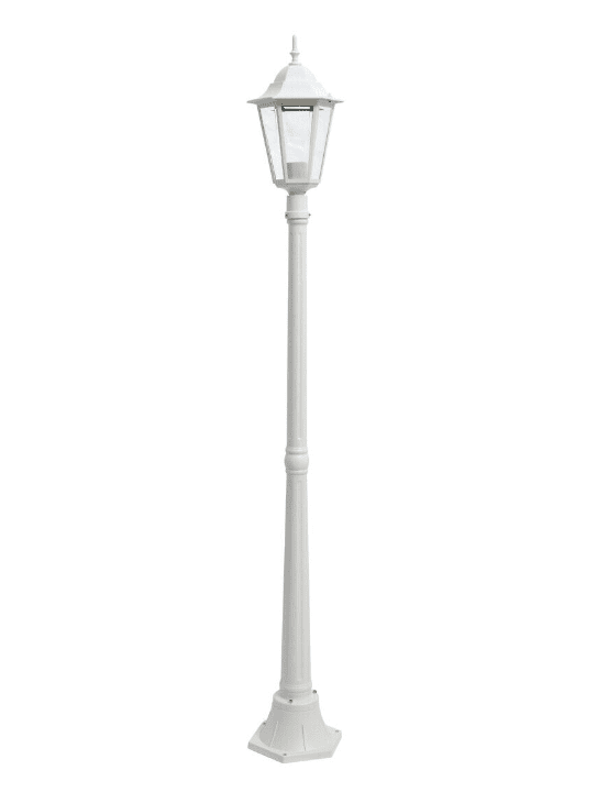 Kartano 175cm Hvid lygtepæl Fra Airam - Med Kartano lygtep&aelig;len skaber du en gammeldags f&oslash;lelse.