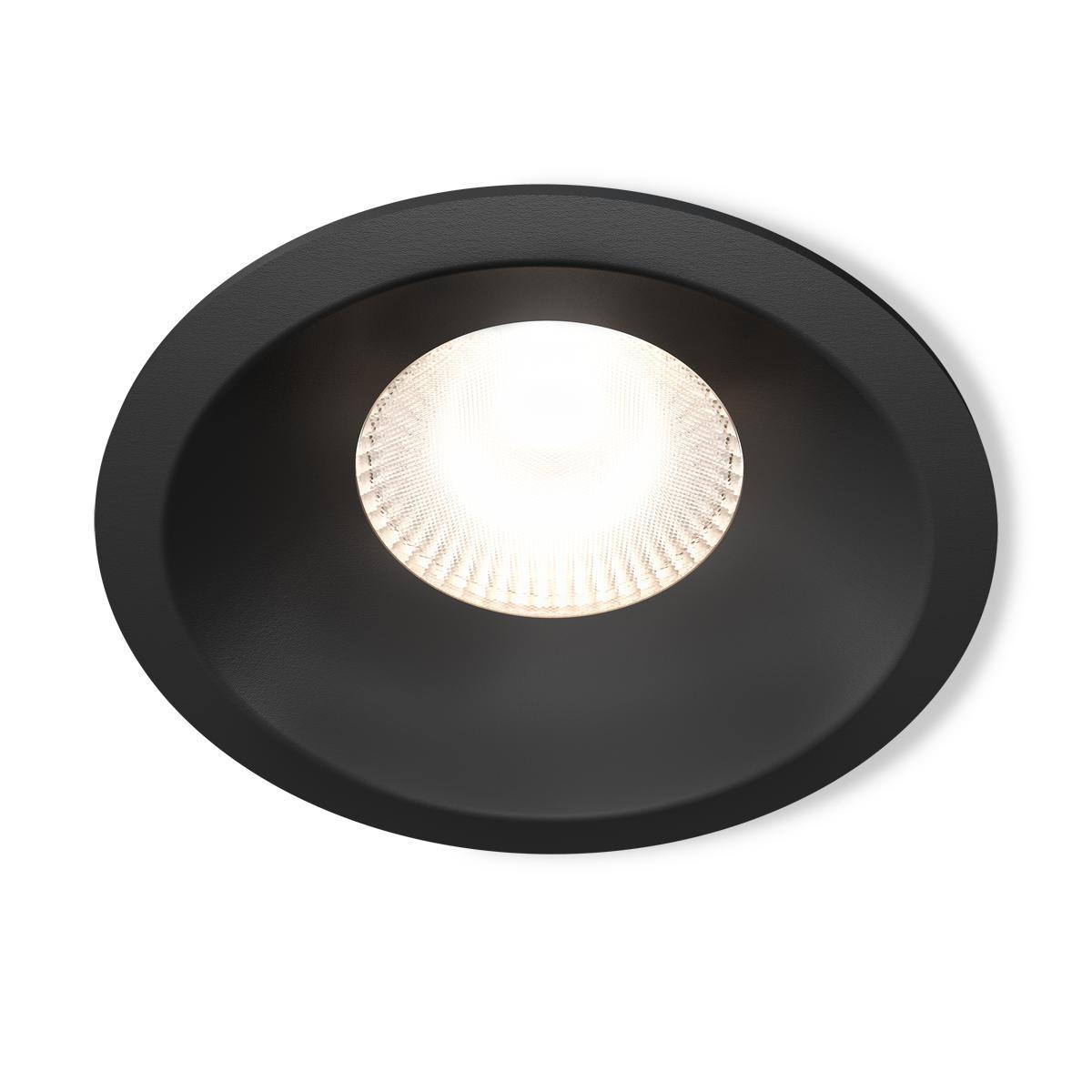 Downlight DWN-02 6P Sort Fra Plejd - DWN-02 har justerbar farvetemperatur og kan indstilles til en fast temperatur eller d&aelig;mpes til varm.