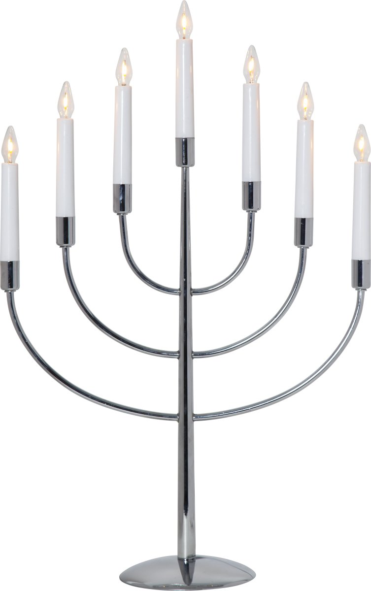 Titus Chrom Fra Star Trading - Leveres med 1,8 m hvid ledning, str&oslash;mafbryder og stik.