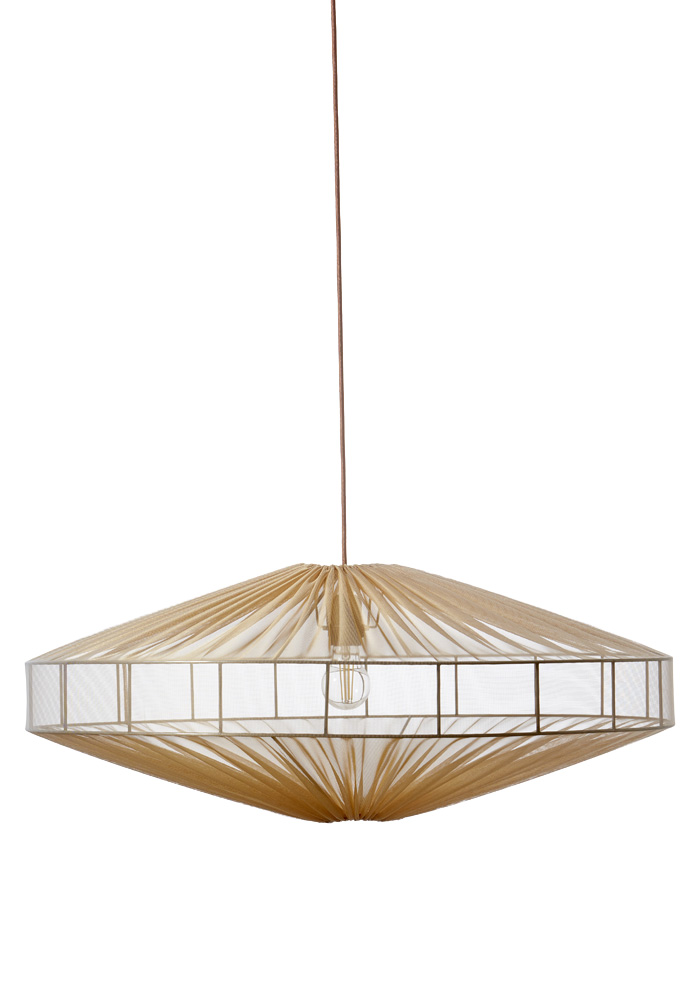 Alba Skærm Ekskl. Ophæng Ø78 Lys orange loftslampe Fra Alde & Lind - Placer den i stuen, gangen eller soveværelset.