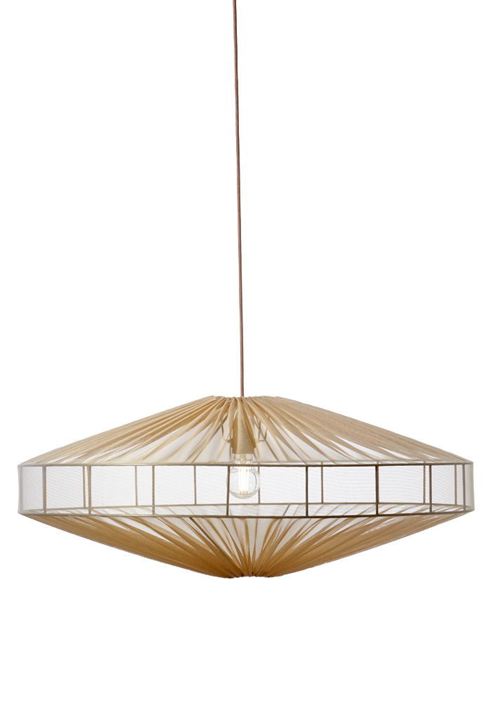 Alba Skærm Ekskl. Ophæng Ø78 Lys orange loftslampe Fra Alde & Lind - Placer den i stuen, gangen eller soveværelset.