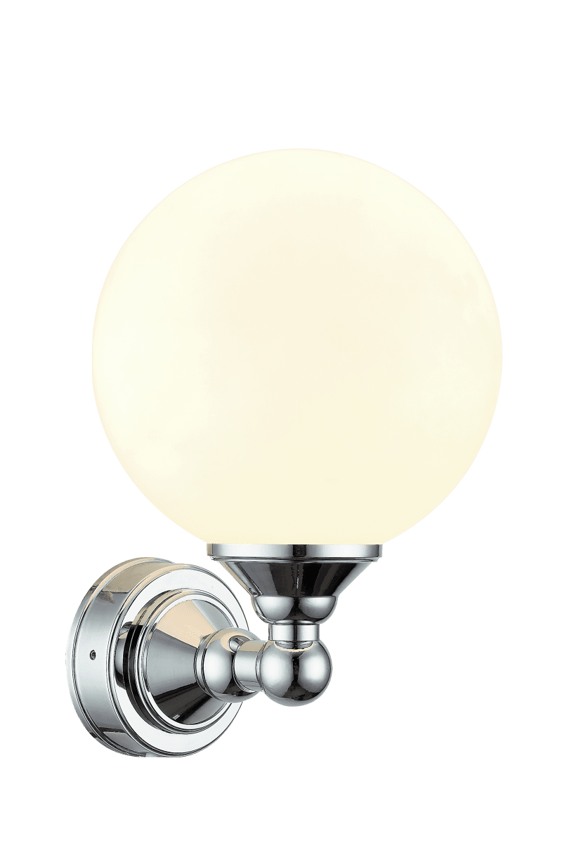 Lugano Ø12 Chrom badeværelseslampe Fra Aneta Lighting - 