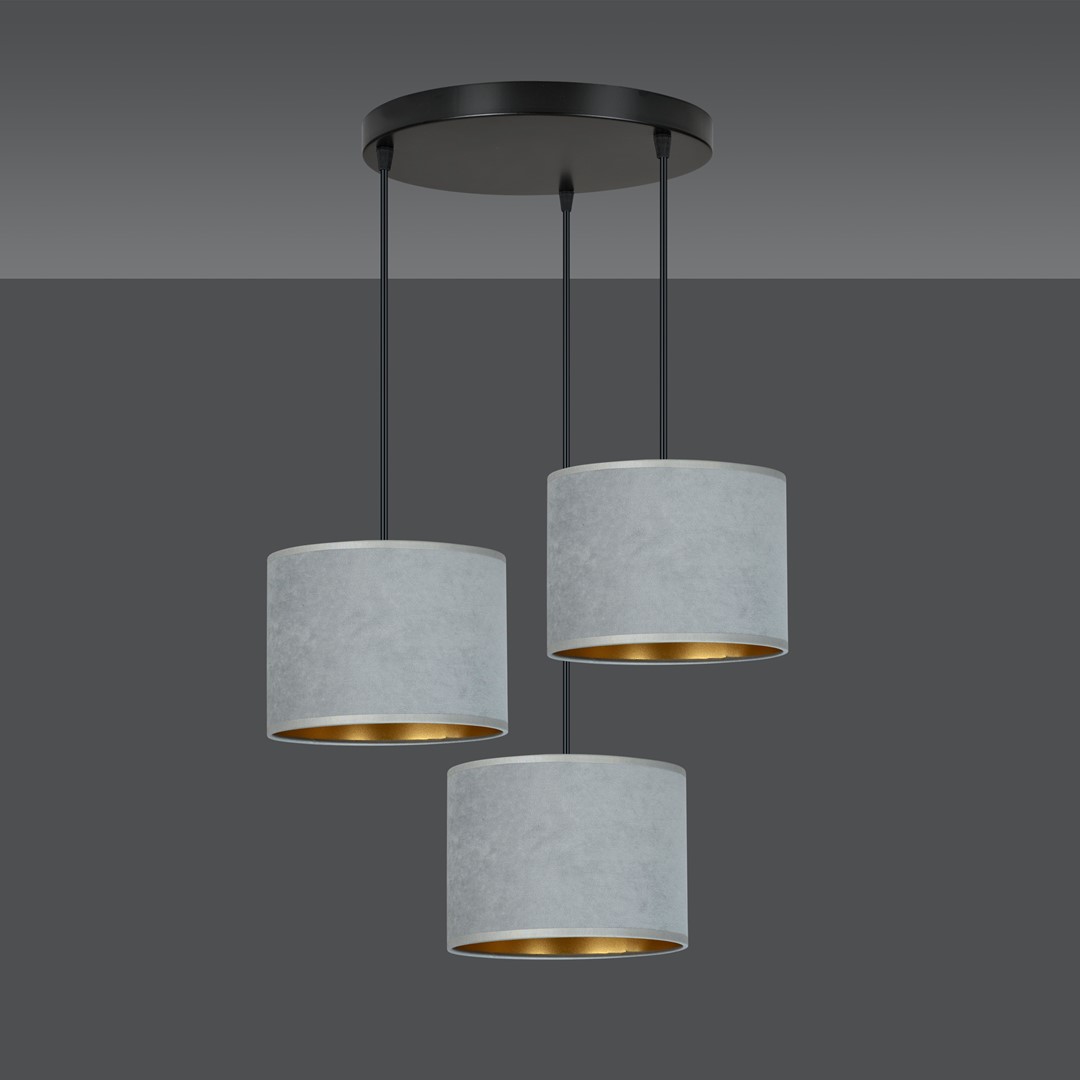 Hilde Ø50 Grå loftslampe Fra Emibig Lighting - Den enkle konstruktion og elegante farvesammens&aelig;tning g&oslash;r Hilde til et alsidigt valg, der passer ind i mange forskellige rum og stilarter.