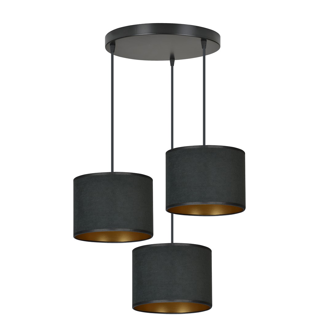 Hilde Ø50 Sort loftslampe Fra Emibig Lighting - Den enkle konstruktion og elegante farvesammens&aelig;tning g&oslash;r Hilde til et alsidigt valg, der passer ind i mange forskellige rum og stilarter.