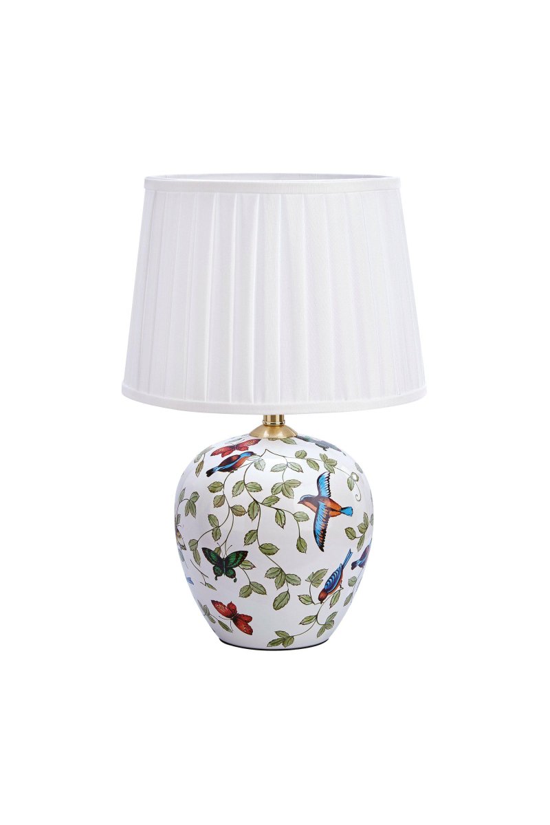 Mansion 48cm Flerfarvet bordlampe Fra Markslöjd - Med sit smukke og nostalgiske design vil denne lampe være et tidløst indslag i dit interiør, som skaber en hyggelig og hjemlig atmosfære.