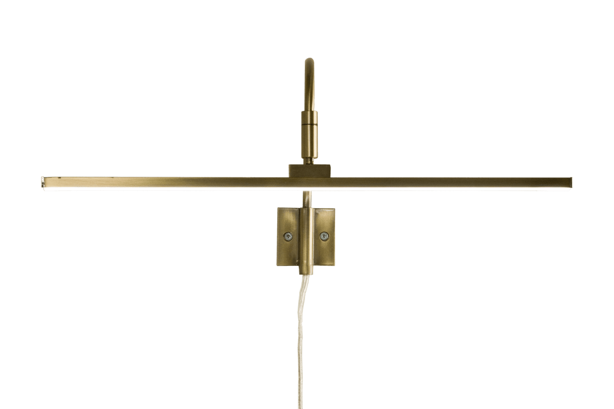 Miro 40cm Antik Fra Aneta Lighting - Miro leveres med mellemstrømskontakt tændt; ledningen, der har en længde på 270 cm.