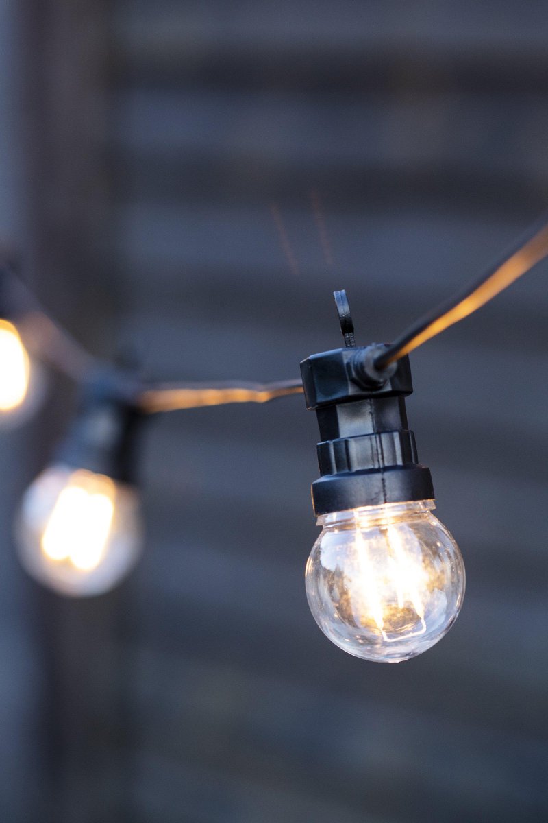 Lyskæde Rund Klar Garden 24 Fra Markslöjd - 