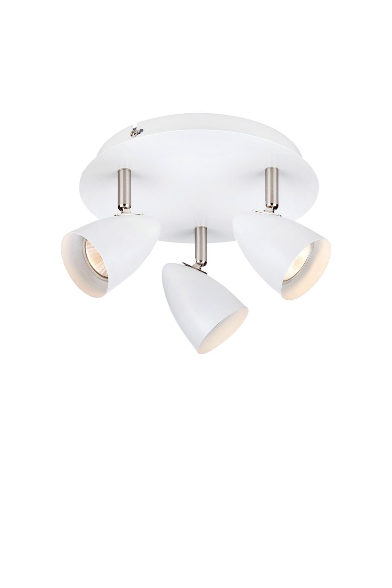 Ciro 3 Hvid spotlight Fra Markslöjd - En funktionel og elegant belysningsl&oslash;sning til dem, der &oslash;nsker at kombinere stil og funktionalitet.