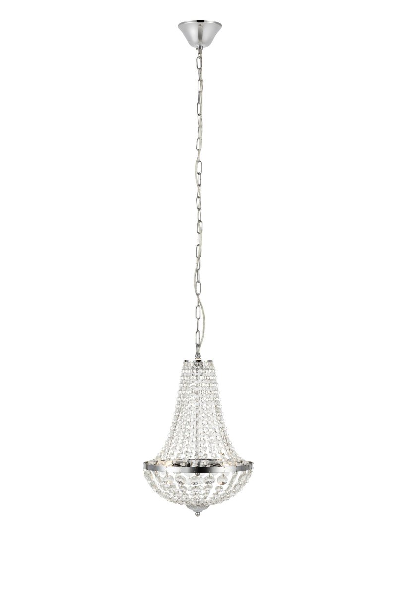 Gränsö Ø30 Chrom badeværelseslampe Fra Markslöjd - Gr&auml;ns&ouml; &auml;er en elegant loftskrone med en diameter på 30 cm, perfekt til både badeværelser og stuer.