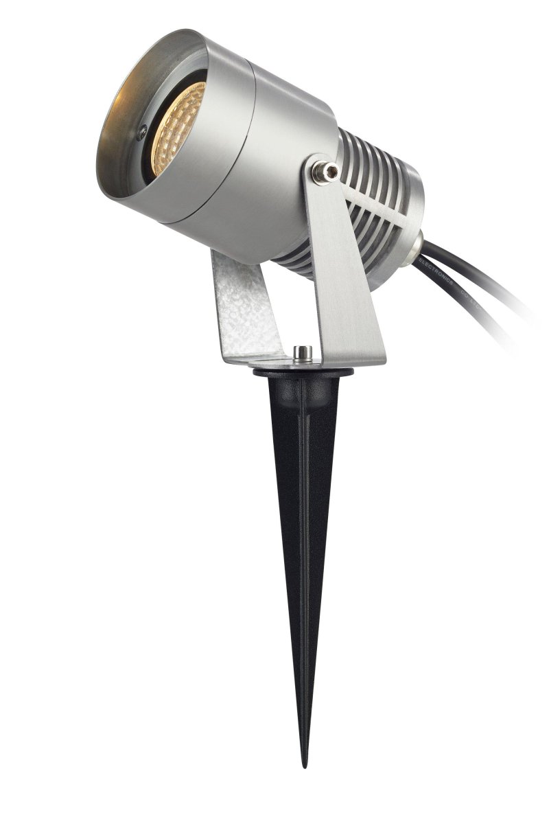 Spotlight 6W Aluminium Garden 24 Fra Markslöjd - Spotlight til Garden 24-systemet, perfekt til at skabe fleksibel og atmosfærisk havebelysning.