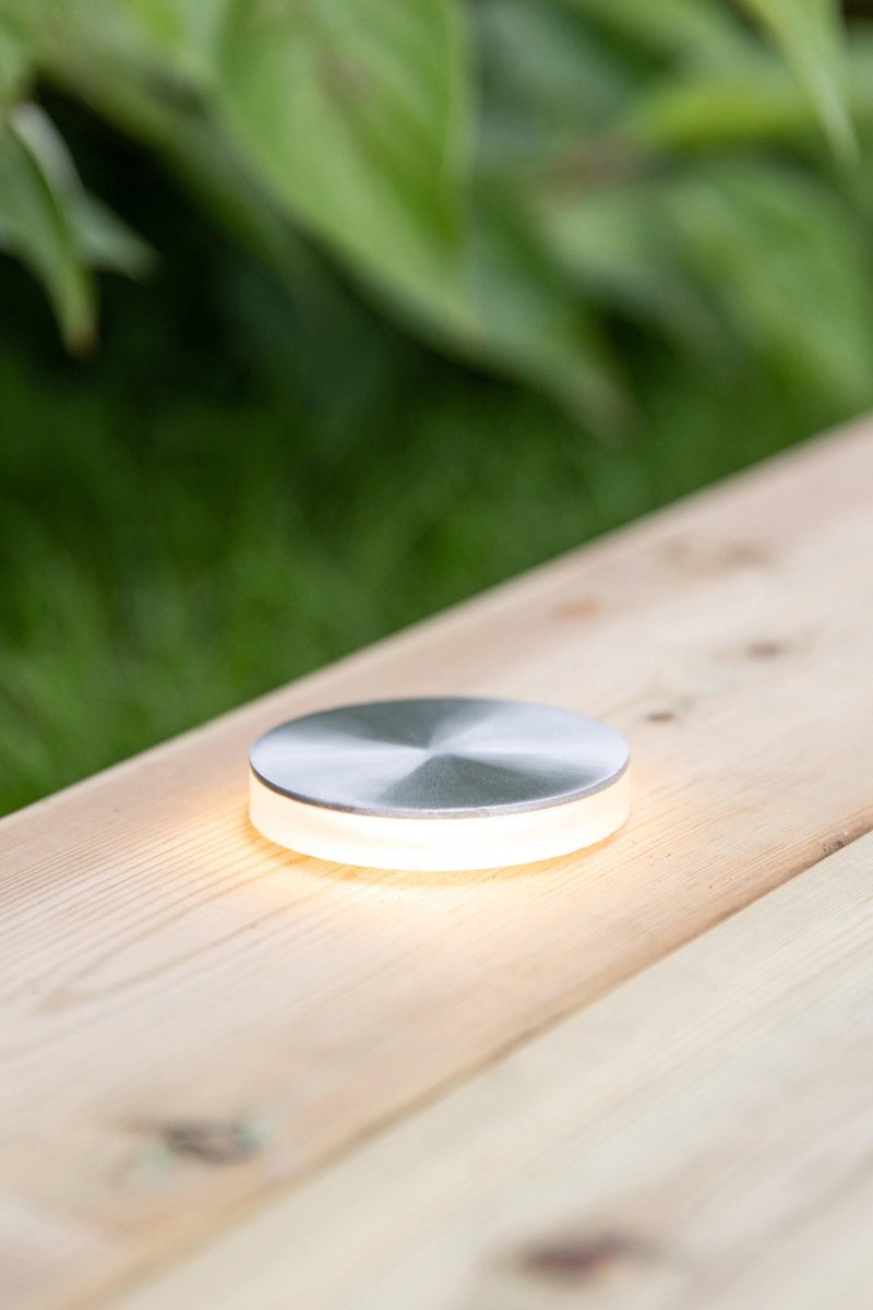 Terrasse-Spot 3W 60mm Aluminium Garden 24 Fra Markslöjd - Garden 24 er IP44-klassificeret og tilpasset til have- og udend&oslash;rsbelysning, som du nemt selv kan installere.