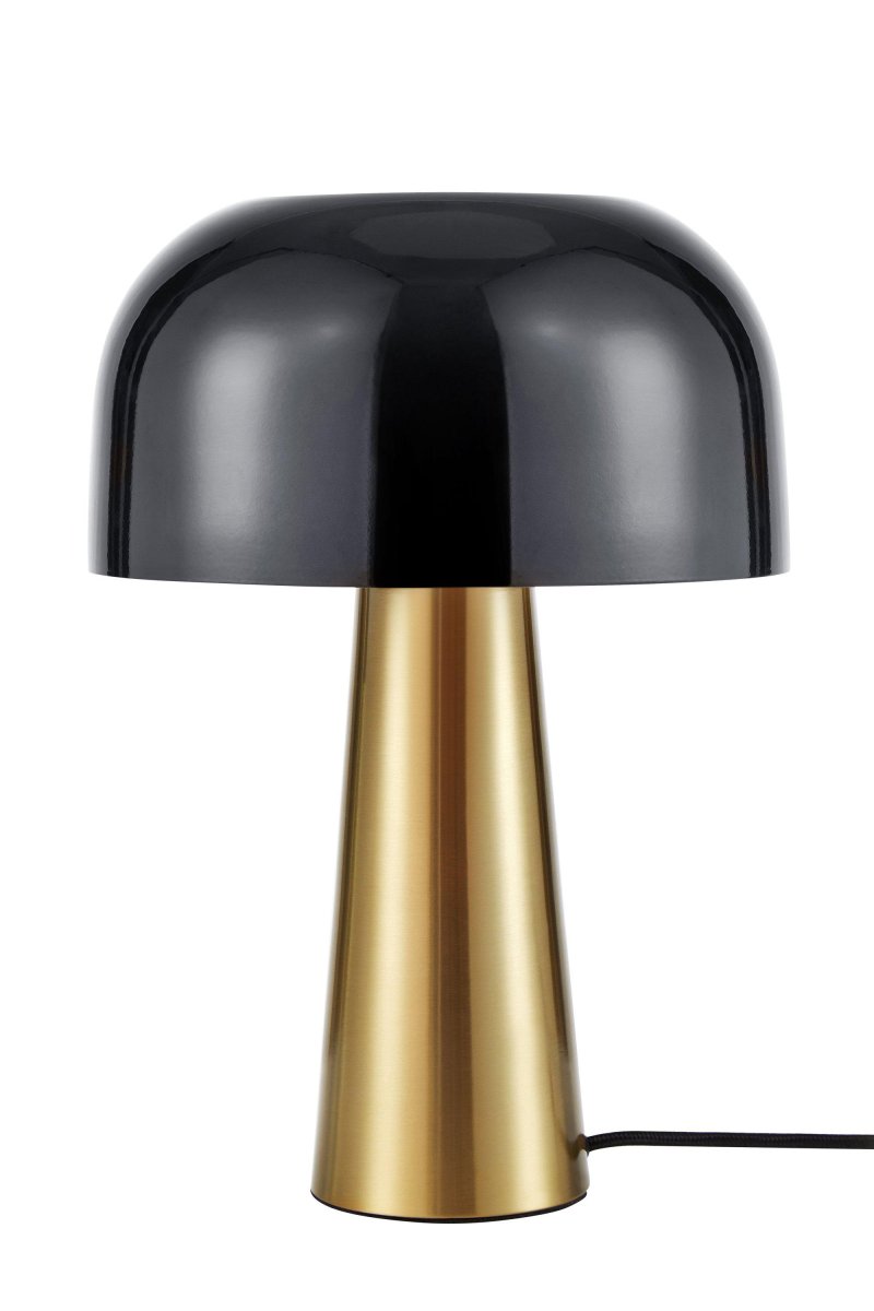 Blanca 35cm Sort bordlampe Fra Markslöjd - Blanca er en lidt mindre bordlampe i messing og sort, helt metal med en højde på 35cm.