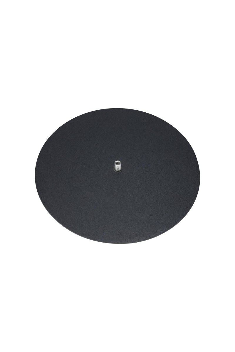 Bundplade Sort Garden 24 Fra Markslöjd - Skruet i bund s&aring;&aring; at der er en flad overflade.