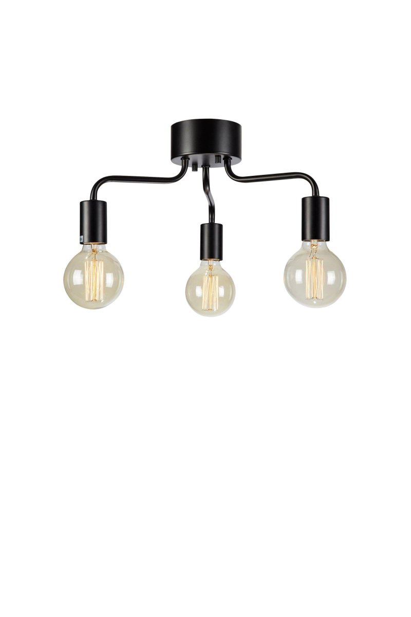 Avery 38cm Sort plafond Fra Markslöjd - Lampen er et perfekt valg for dem, der leder efter en kombination af funktionalitet og moderne design.