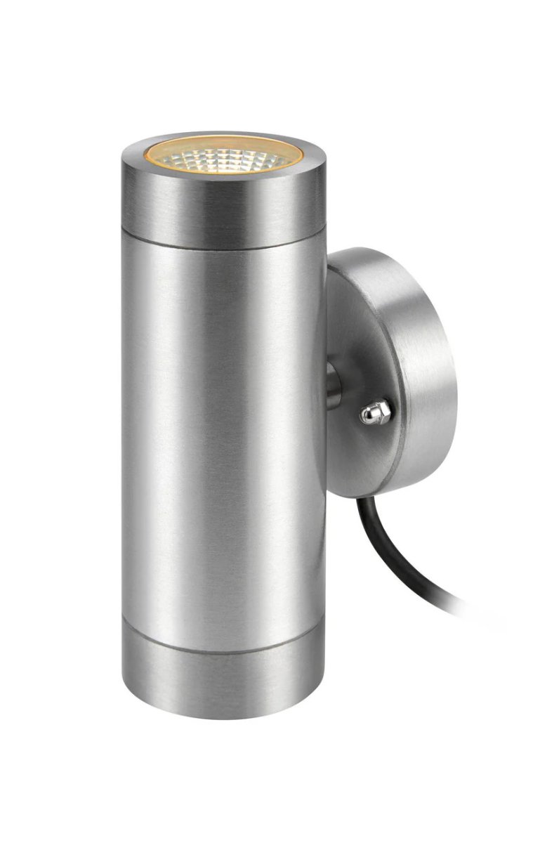 Facadebelysning 3W Aluminium Garden 24 Fra Markslöjd - Beregnet til udend&oslash;rs brug (IP44-klassificeret) og kan d&aelig;mpes.