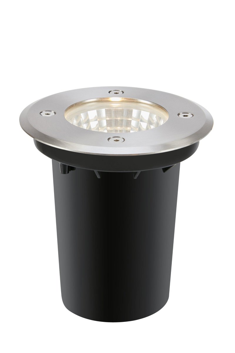Spotlight 6W Stål Garden 24 Fra Markslöjd - Denne model har en fast LED på 6,2W, er aluminiumsfarvet og måler 11,8mm i diameter.
