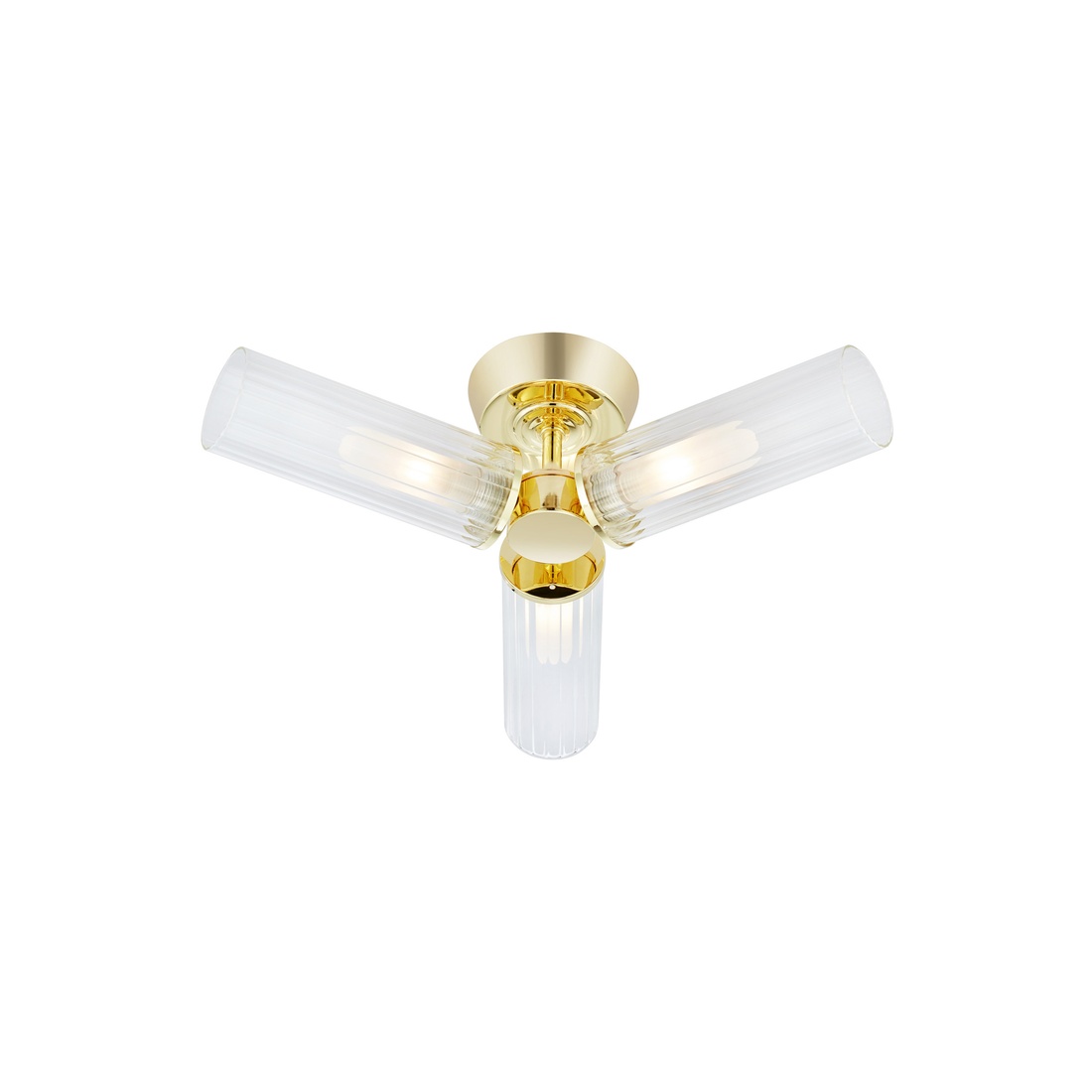 Rimini Ø40 Messing badeværelseslampe Fra Markslöjd - Med en IP44-klassificering er Rimini velegnet til badev&aelig;relser og er perfekt til dem, der &oslash;nsker at kombinere funktionel belysning med klassisk elegance.