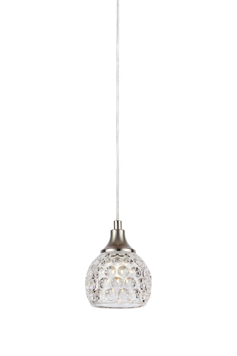 Clear Ø12 Gennemsigtig vindueslampe Fra Markslöjd - Clear er en elegant vindueslampe med en dekorativ sk&aelig;rm i transparent bobleglas.