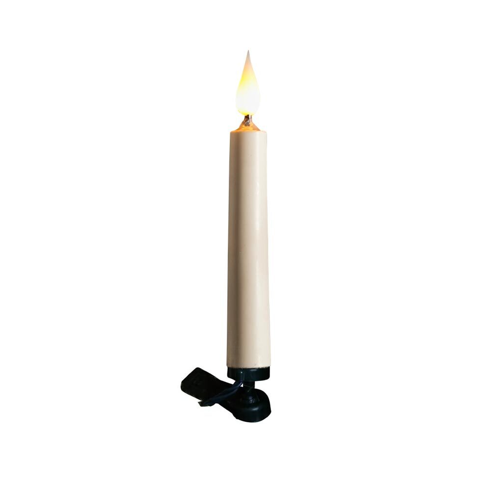Juletræslys varm hvid 25LED 17m Grøn Fra Konstsmide - Hver lysk&aelig;de har en integreret LED med en 3D-flamme, der giver et livligt indtryk og spreder en smuk varm hvid gl&oslash;d.