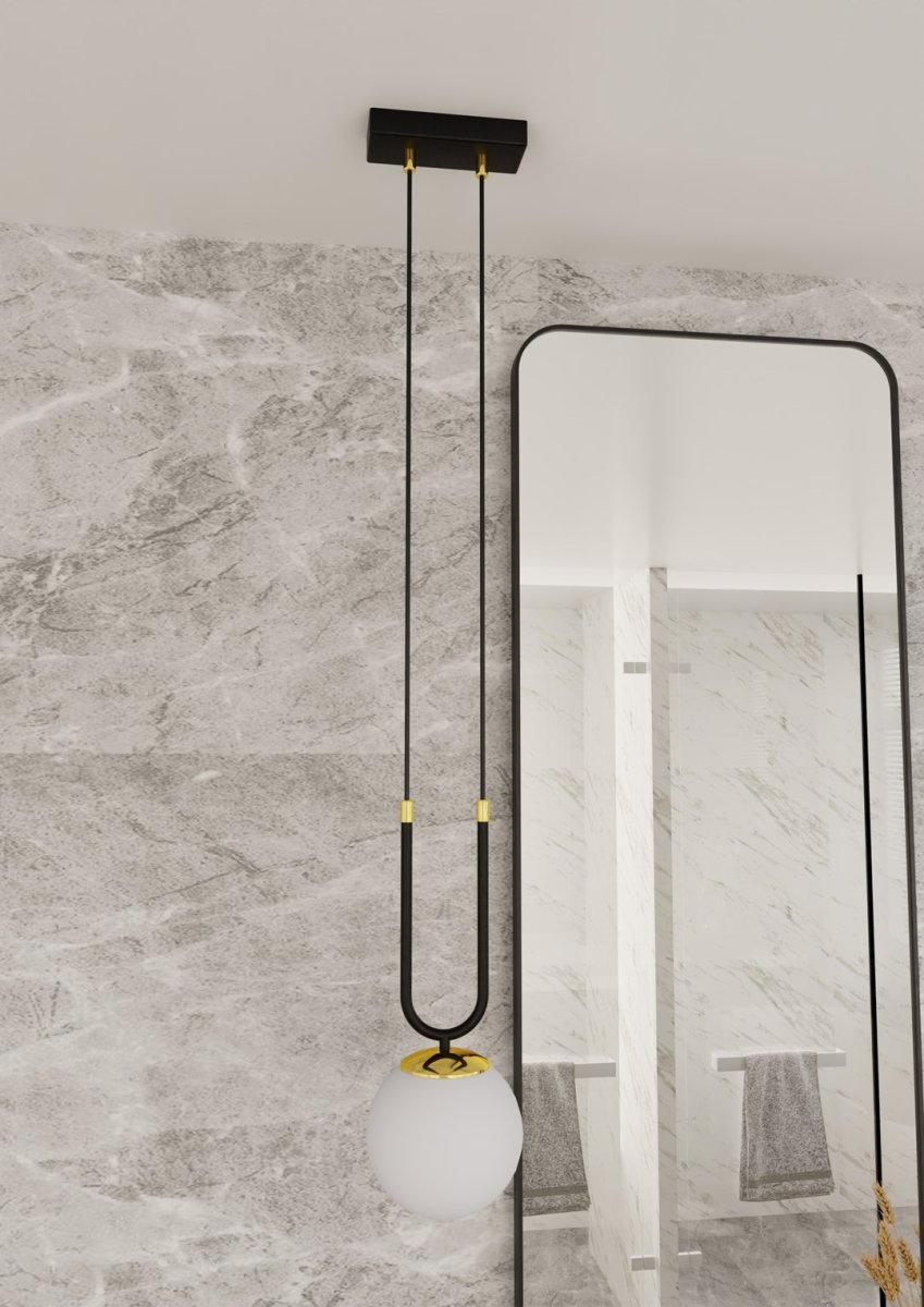 Glam Ø15 Sort loftslampe Fra Emibig Lighting - Glam er en moderne pendel i den mest trendy glamourstil.