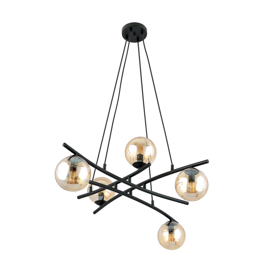 Essa Ø100 Rav loftslampe Fra Emibig Lighting - Essa er en serie af loftslamper med en original form, der med sin konstruktion med garanti vil v&aelig;kke opm&aelig;rksomhed.