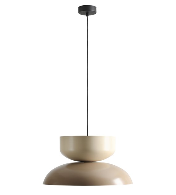 Elo Ø47 Beige/cremehvid loftslampe Fra Artera - Med sin bløde, cremehvide og varme beige farve bliver den et legende og stilfuldt element i interiøret.