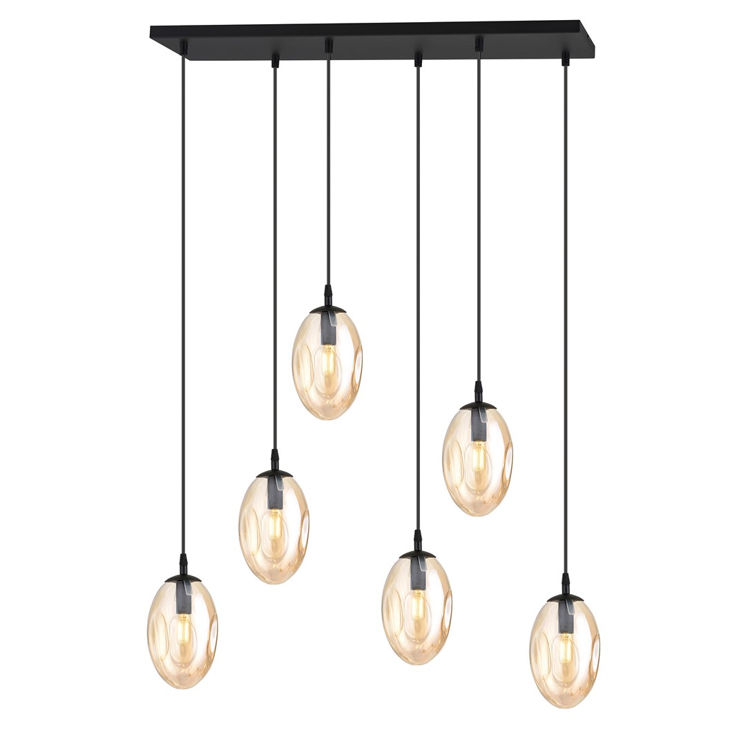 Astral 70cm Rav loftslampe Fra Emibig Lighting - Perfekt over spisebordet eller i et åbent rum, hvor lampen kan tage sin plads og blive et naturligt blikfang.