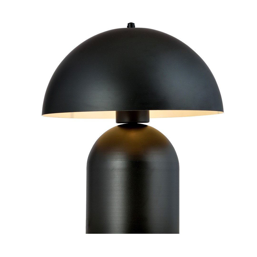 Kava 35cm Sort bordlampe Fra Emibig Lighting - Kava-lampe tilføjer skandinavisk charme til dit interiør.